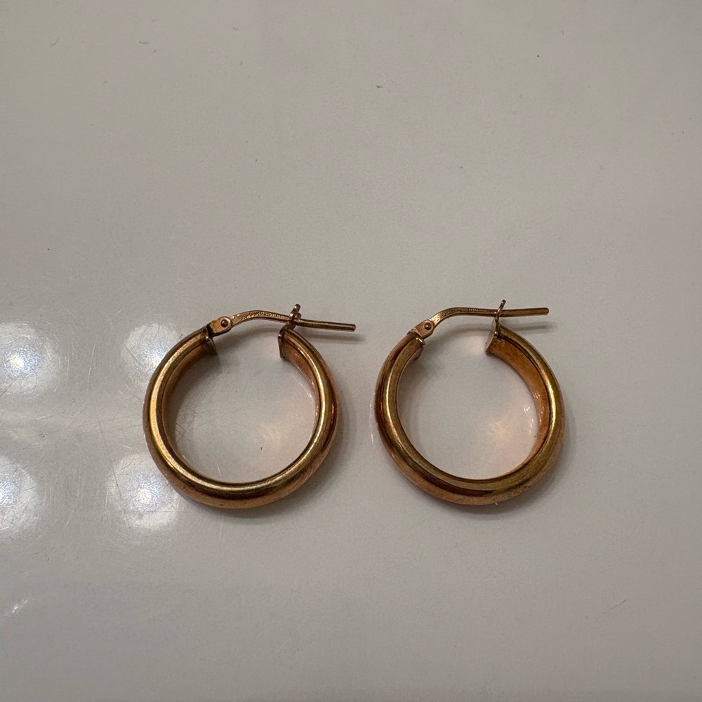 Elegant Gold Hoop Earrings